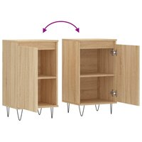 Dressoir 40x35x70 cm bewerkt hout sonoma eikenkleurig 10