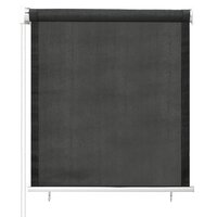 Rolgordijn voor buiten 80x140 cm antracietkleurig 2