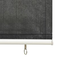 Rolgordijn voor buiten 80x140 cm antracietkleurig 4