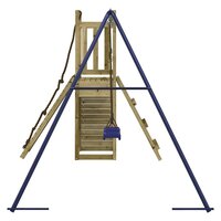 Speelhuis ge&iuml;mpregneerd grenenhout 5