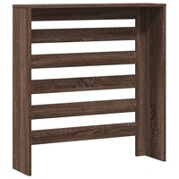 Radiatorombouw 78x20x82 cm bewerkt hout bruin eikenkleurig 4