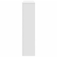 Radiatorombouw 149x20x82 cm bewerkt hout wit 5