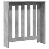 Radiatorombouw 78x20x82 cm bewerkt hout betongrijs 4