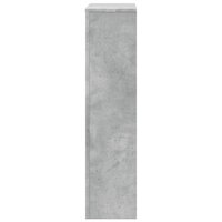 Radiatorombouw 78x20x82 cm bewerkt hout betongrijs 5