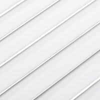 Kastdeur met lamellen 39,5x59,4 cm massief grenenhout wit 5