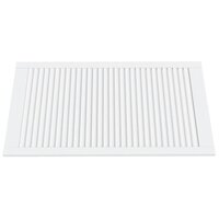 Kastdeur met lamellen 99,3x59,4 cm massief grenenhout wit 3