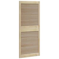 Kastdeur Naturel 140,5 x 2,1 x 59,5 cm Massief grenenhout 2