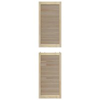 Kastdeur Naturel 201 x 2,1 x 49,5 cm Massief grenenhout 7