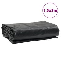 Dekzeil 650 g/m&sup2; 1,5x2 m antracietkleurig 9