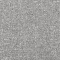 Pocketveringmatras medium 90x200x20 cm stof lichtgrijs 6
