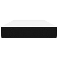 Pocketveringmatras medium 100x200x20 cm stof zwart 3