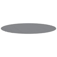 Zwembadgrondzeil &Oslash;306 cm polyester geotextiel lichtgrijs 2