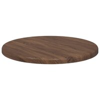Tafelblad bruin eikenkleur &Oslash; 30 x 1,5 cm Bewerkt hout 5