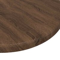 Tafelblad bruin eikenkleur &Oslash; 30 x 1,5 cm Bewerkt hout 7