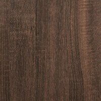 Tafelblad bruin eikenkleur &Oslash; 30 x 1,5 cm Bewerkt hout 8