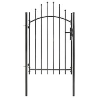 Tuinpoort Woerden staal 1x1,5 m zwart 2
