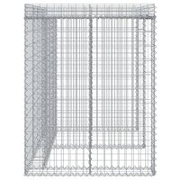 Schanskorf voor vuilnisbak 192x91x120 cm gegalvaniseerd ijzer 4
