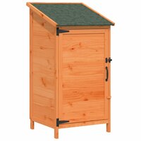 Tuinschuur Bruin 59 x 56 x 113,5 cm Bewerkt hout 2