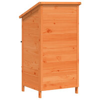 Tuinschuur Bruin 59 x 56 x 113,5 cm Bewerkt hout 7