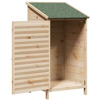 Tuinschuur Naturel 59 x 56 x 113,5 cm Massief Vurenhout 4