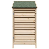 Tuinschuur Naturel 59 x 56 x 113,5 cm Massief Vurenhout 5