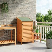 Tuinschuur Bruin 59 x 56 x 113,5 cm Massief Vurenhout 3