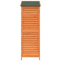 Tuinschuur Bruin 59 x 56 x 176 cm Massief Vurenhout 5