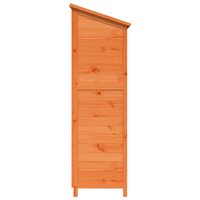 Tuinschuur Bruin 59 x 56 x 176 cm Massief Vurenhout 6