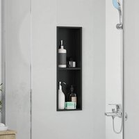DouchenisZwart 60 x 20 x 9,5 cm Roestvrij staal 4