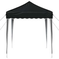 Pop-up partytent 195 x 195 x 245 cm Antracietkleurig 6