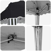 Pop-up partytent 195 x 195 x 245 cm Antracietkleurig 9