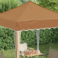 Pop-up partytent 195 x 195 x 245 cm Beige Oxford Stof 4