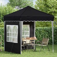 Pop-up partytent 195 x 195 x 245 cm Antracietkleurig 3