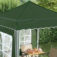 Pop-up partytent 195 x 195 x 245 cm Groen Oxford Stof 4