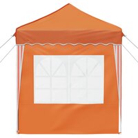 Pop-up partytent 195 x 195 x 245 cm Oranje Oxford Stof 7