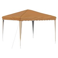 Pop-up partytent 288 x 288 x 245 cm Beige Oxford Stof 2