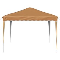 Pop-up partytent 288 x 288 x 245 cm Beige Oxford Stof 6