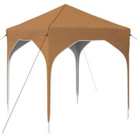 Pop-up partytent 194 x 194 x 245 cm Beige 2
