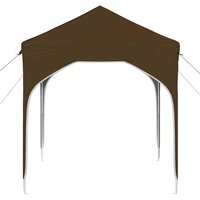 Pop-up partytent 194 x 194 x 245 cm Taupe 6