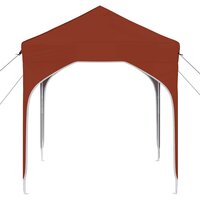Pop-up partytent 194 x 194 x 245 cm Terracotta 6