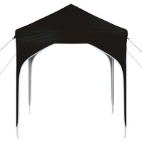 Pop-up partytent 194 x 194 x 245 cm Zwart 6