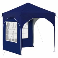 Pop-up partytent 192 x 192 x 245 cm Blauw 2