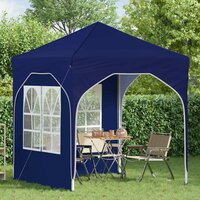 Pop-up partytent 192 x 192 x 245 cm Blauw 3