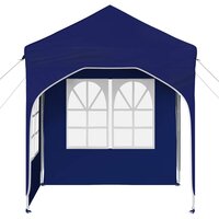 Pop-up partytent 192 x 192 x 245 cm Blauw 6