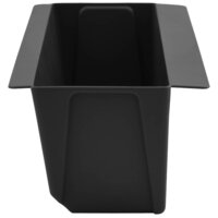Bloembakken voor Euro-pallets 12 pcs Zwart 36 x 13,5 x 9,5 cm 5