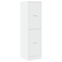 Apothekerskast 40x41x144,5 cm bewerkt hout wit 4