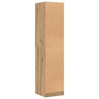 Apothekerskast 40x41x174,5 cm bewerkt hout artisanaal eiken 7