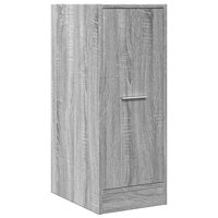 Apothekerskast 30x41x77,5 cm bewerkt hout grijs sonoma eiken 4