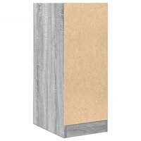 Apothekerskast 30x41x77,5 cm bewerkt hout grijs sonoma eiken 6