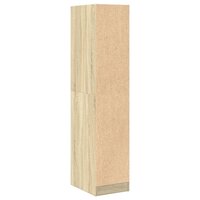 Apothekerskast Sonoma eiken 30x41x144,5 cm bewerkt hout 6